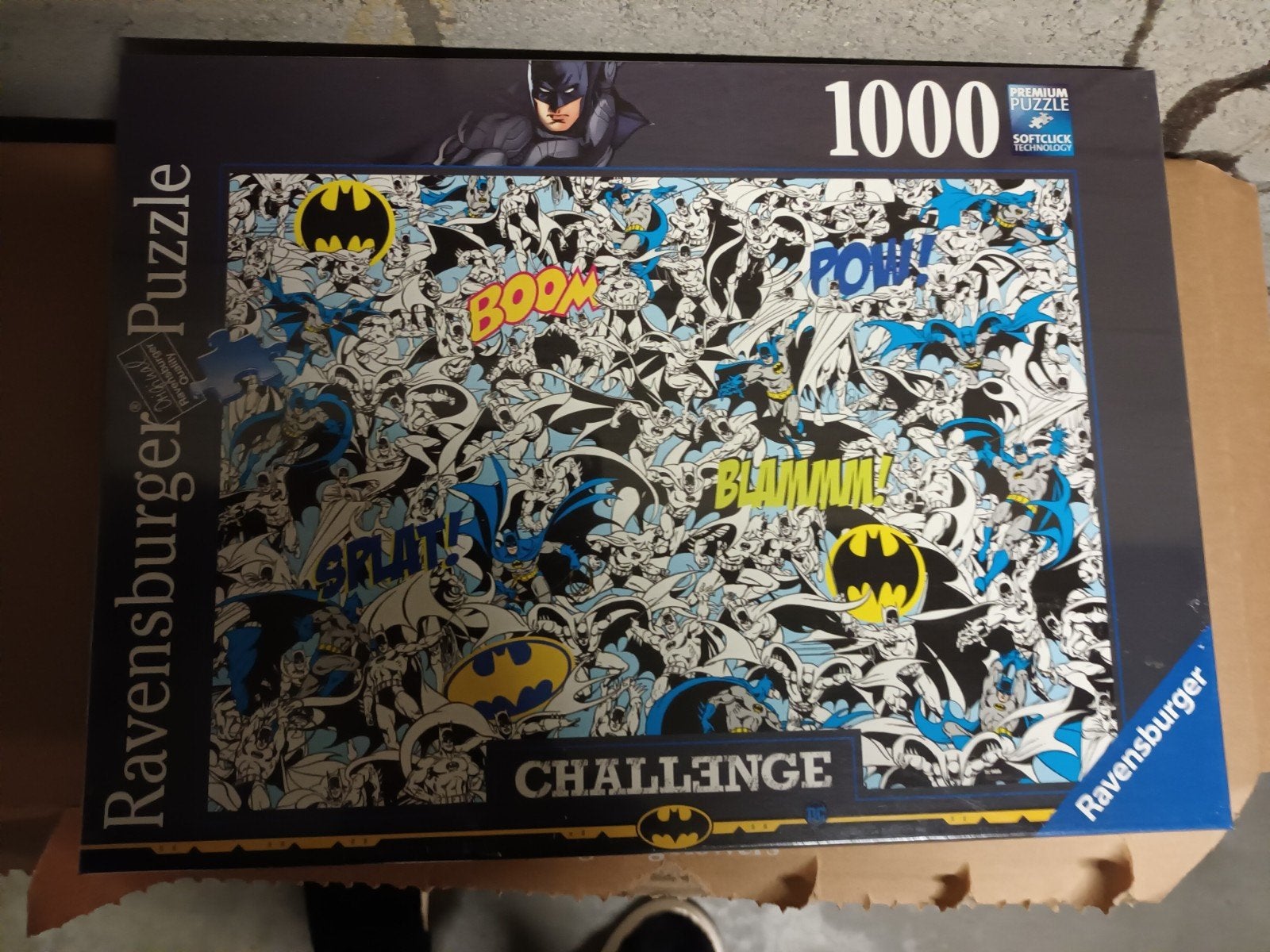 puzzel 1000stuks batman, Ophalen