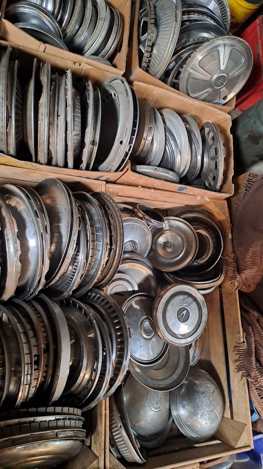 oude wieldoppen, Te koop