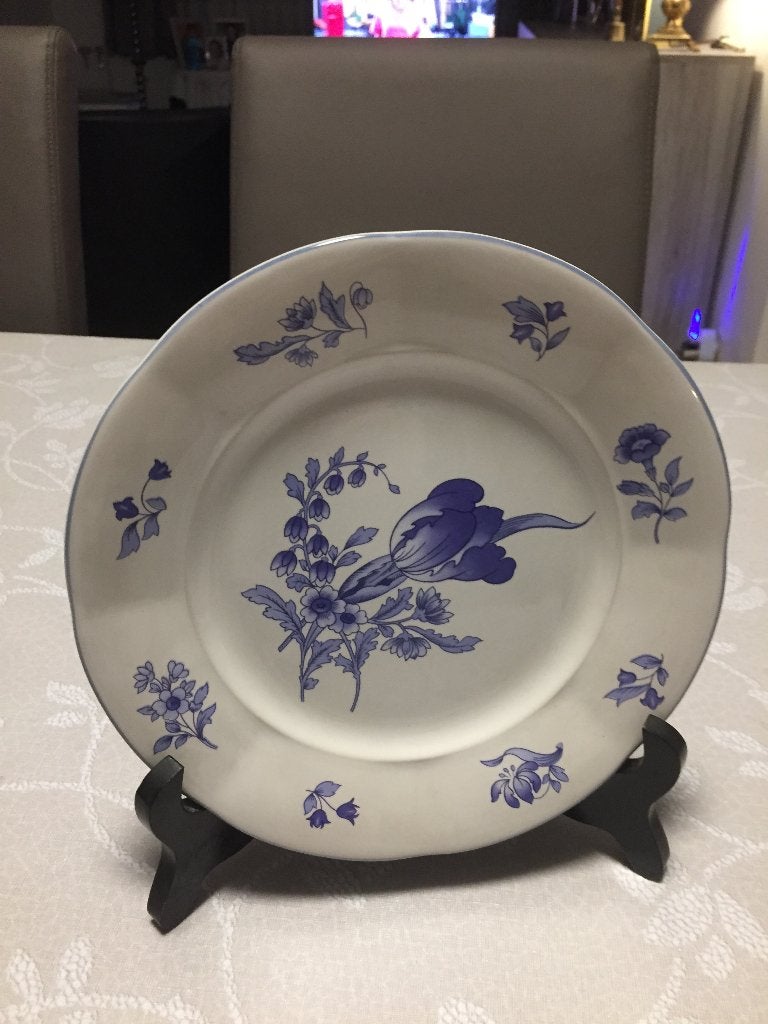 2 Prachtige Chinese bordjes met bloem, Huis en Inrichting, Woonaccessoires | Overige, Ophalen, Nieuw, Meerkleurig, Overige materialen