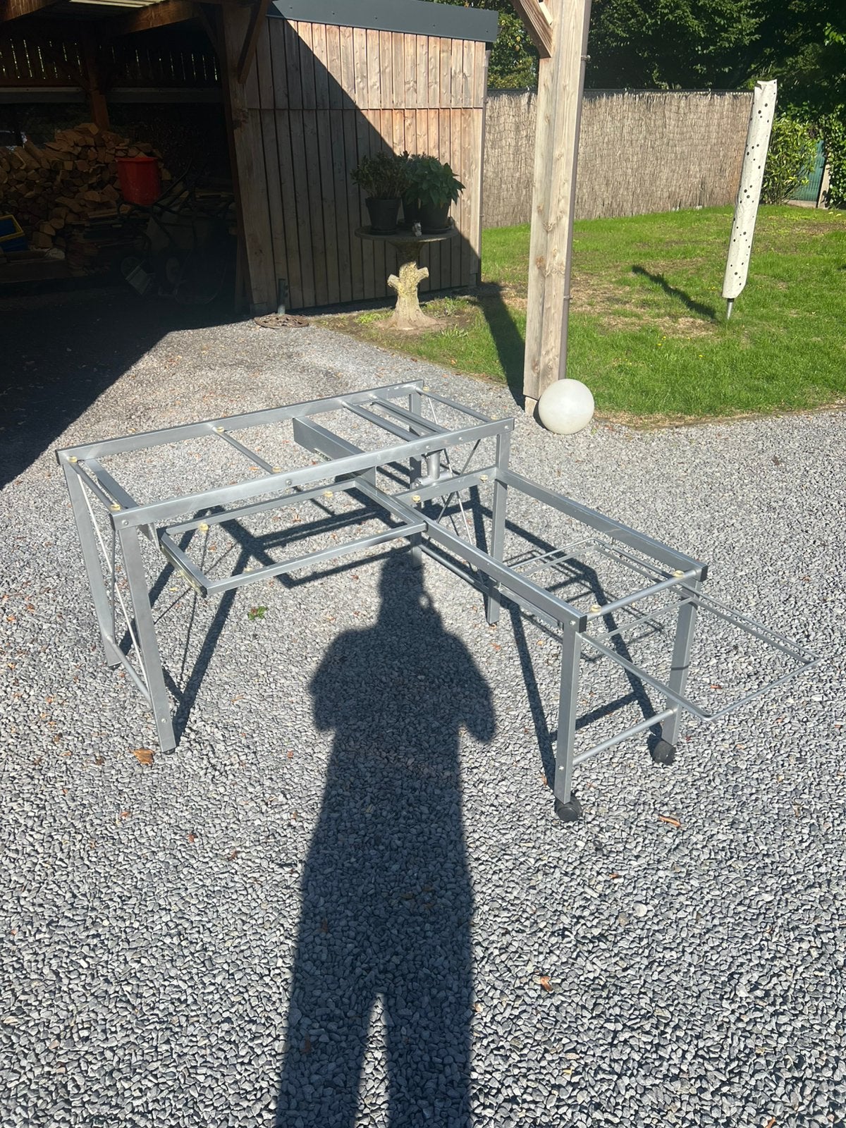 Pc tafeltje, Huis en Inrichting, Ophalen, Glas