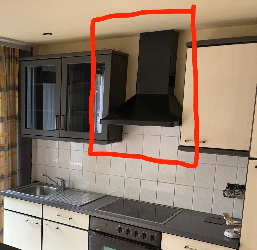 hotte, Electroménager, Hottes, Moteur, Hotte murale, Enlèvement, Utilisé