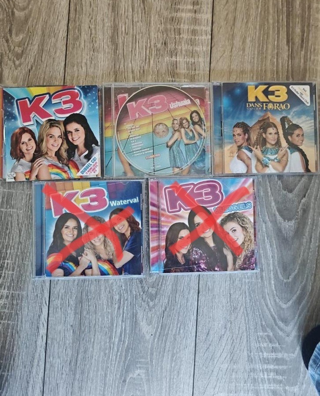 K3 Cd's + Dvd K3 Rollerdisco Club, Ophalen
