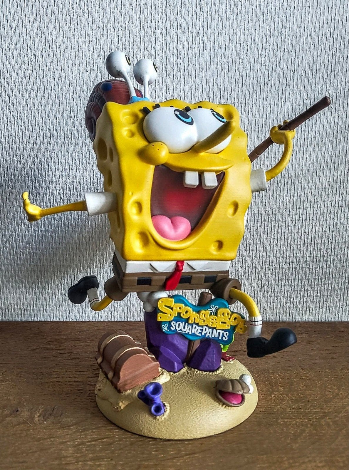 SpongeBob SquarePants Beeld, Ophalen