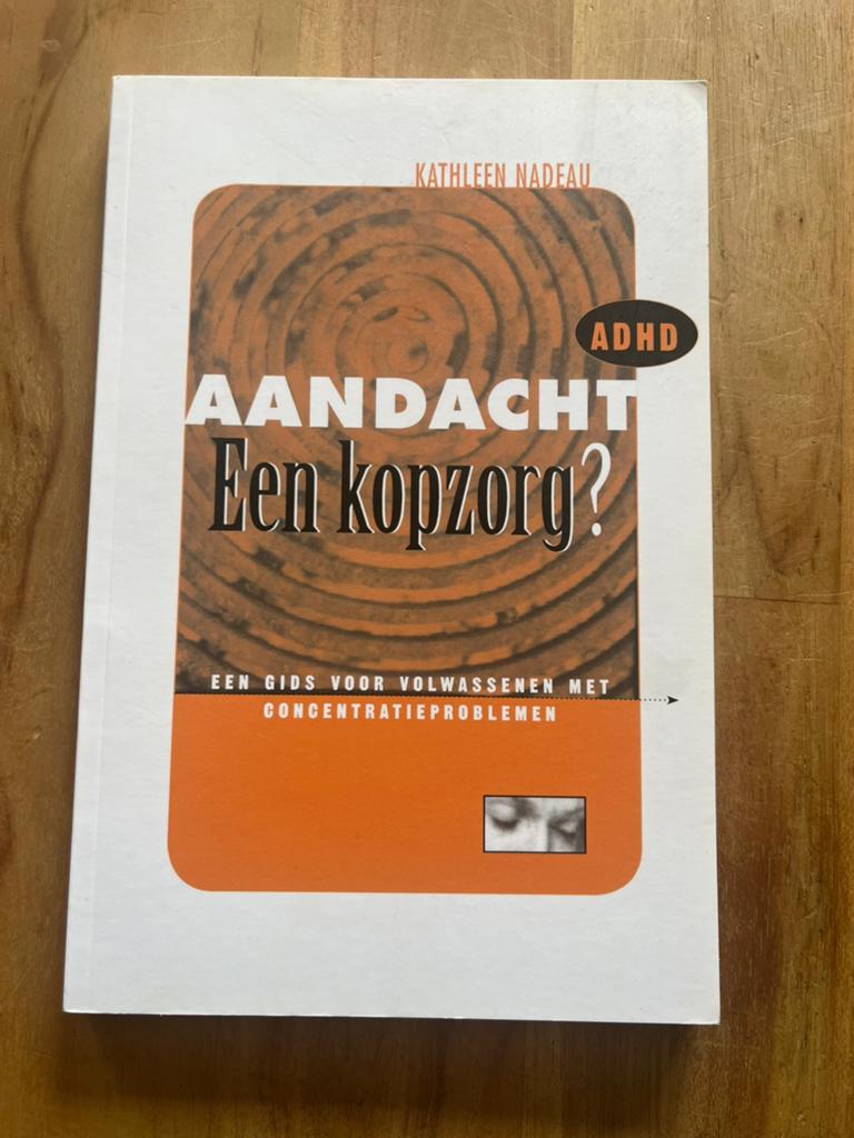 K. Nadeau - Aandacht. Een kopzorg?, Livres, Psychologie, Enlèvement, K. Nadeau