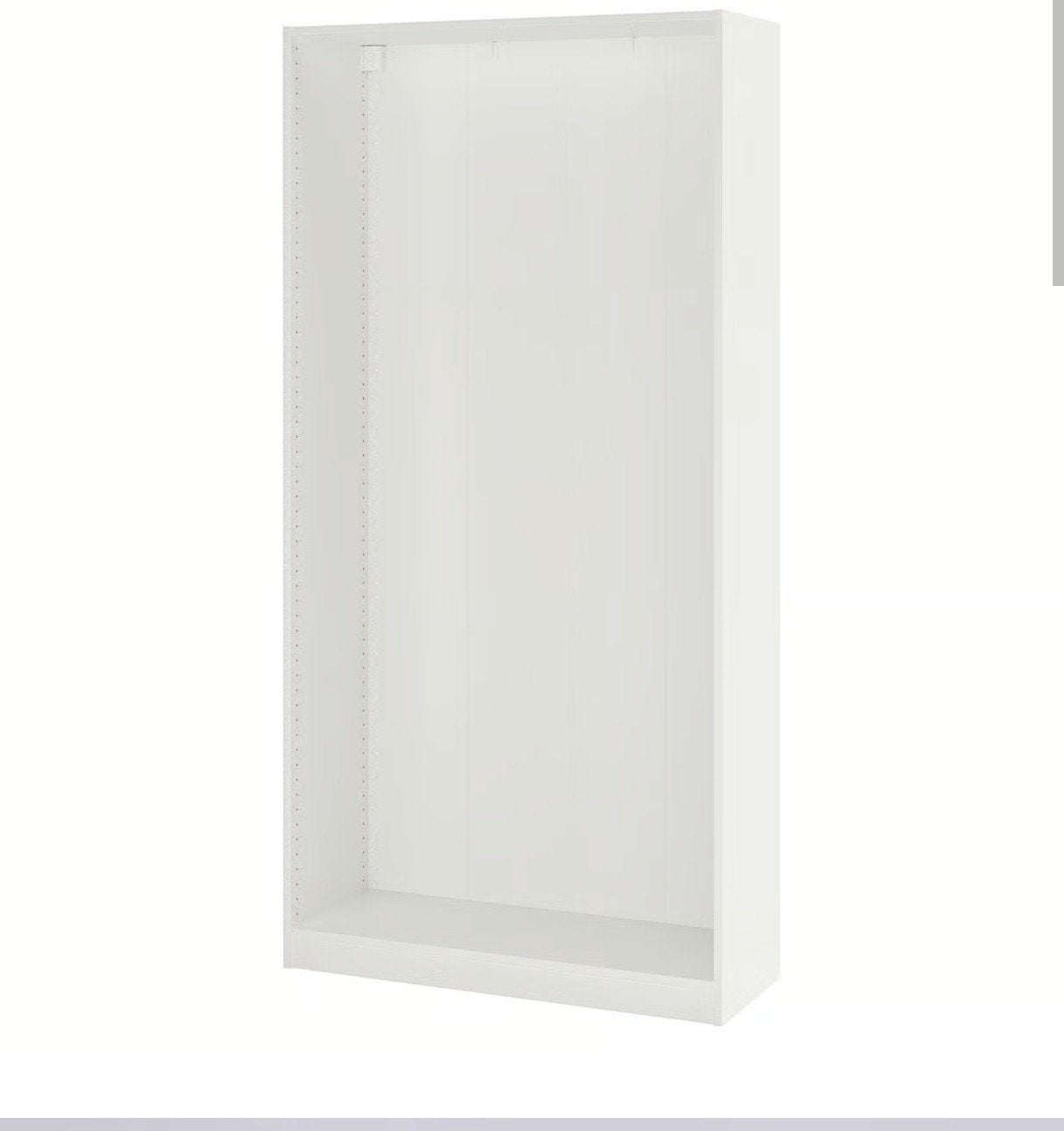 Ikea armoire caisson Pax  100*35*236cm (portes et planches e
