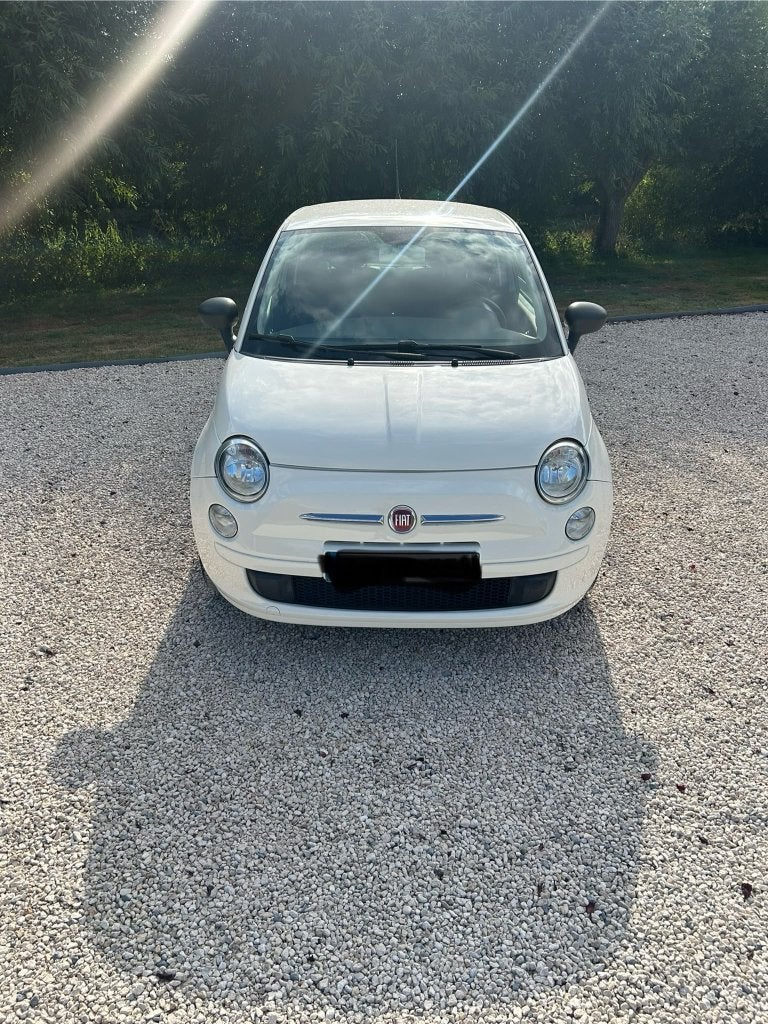 Fiat 500 gekeurd, Auto's, Voorwielaandrijving, Euro 5, Leder en Stof, Wit