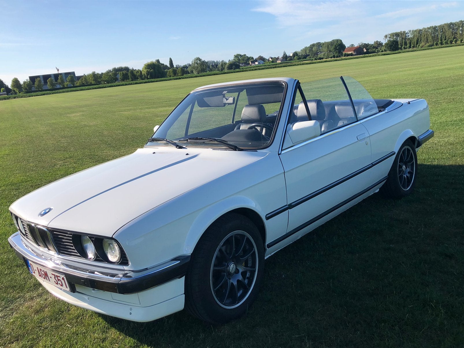 BMW E30 cabrio 6V, 1988 gekeurd in mooie goede staat, Auto's, Particulier, 6 cilinders, 3 Reeks, Te koop