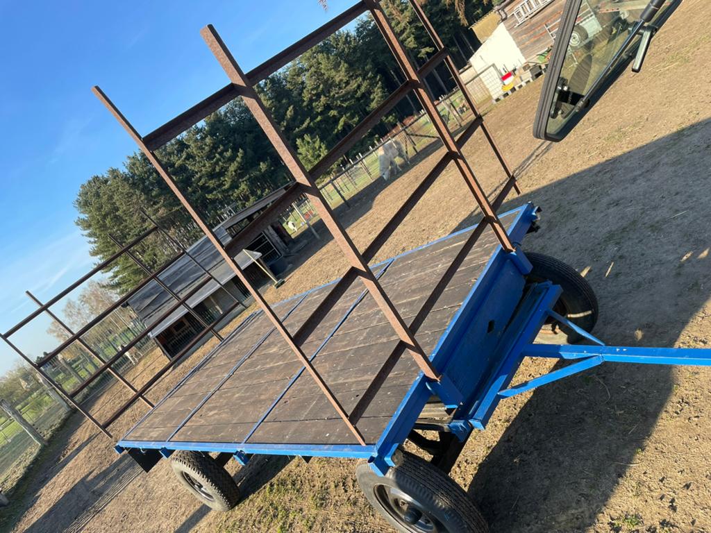 Hooi wagen / platte wagen, Enlèvement