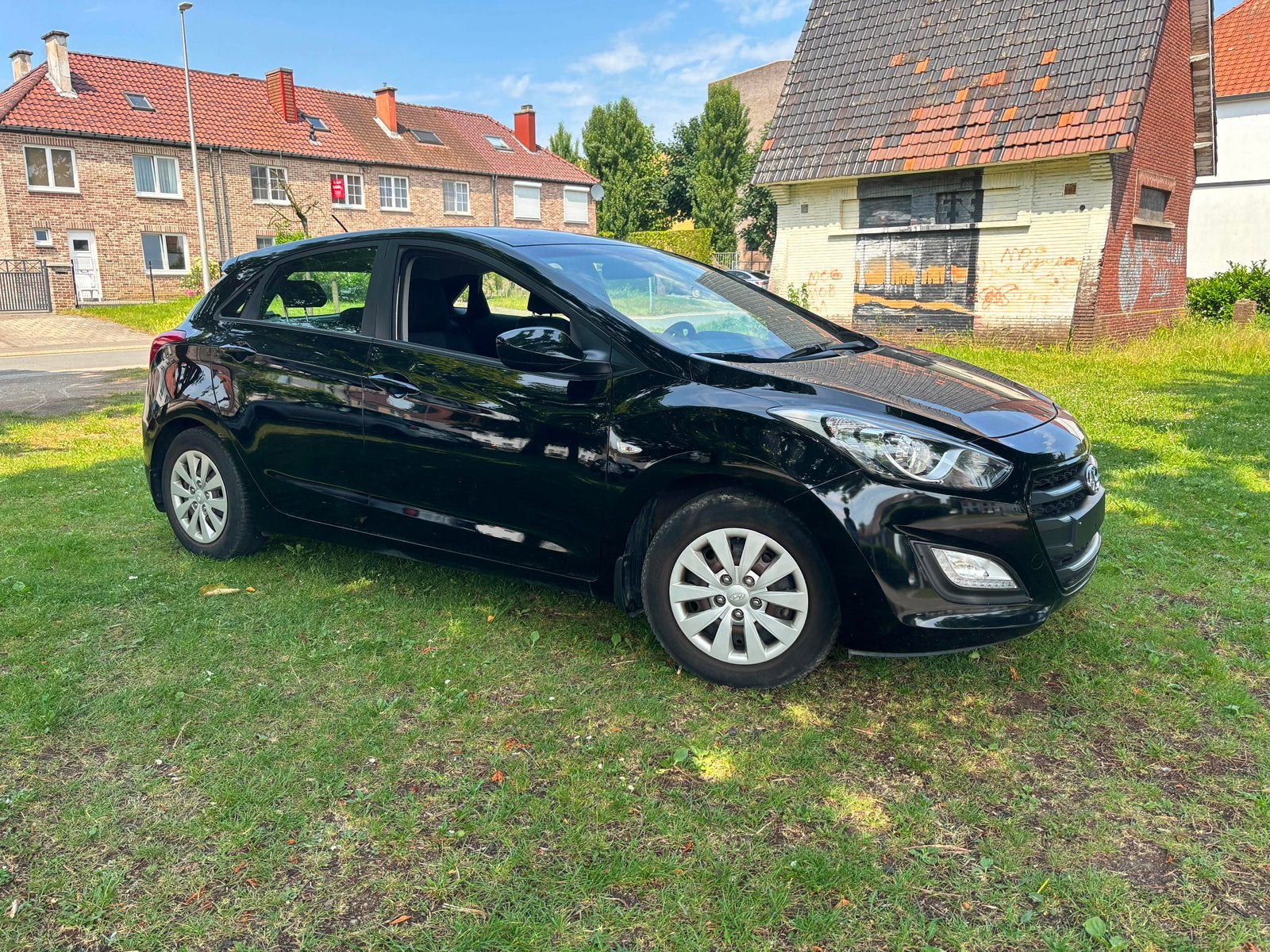 Hyundai i30, Voorwielaandrijving, Euro 6, Zwart, Particulier