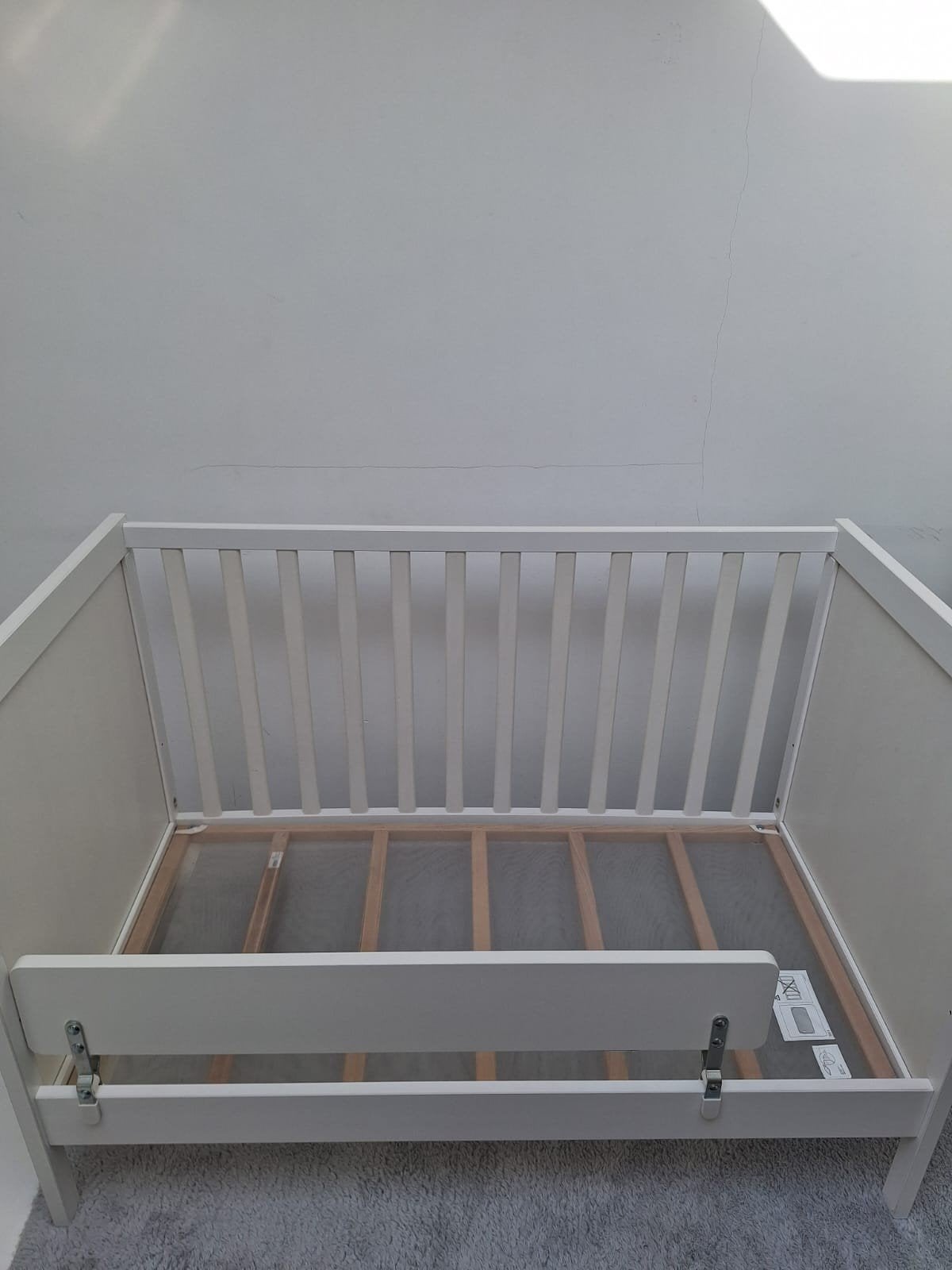 lit évolutif bébé 0-4 ans IKEA Sundvik + accessoires, Enlèvement, Lit