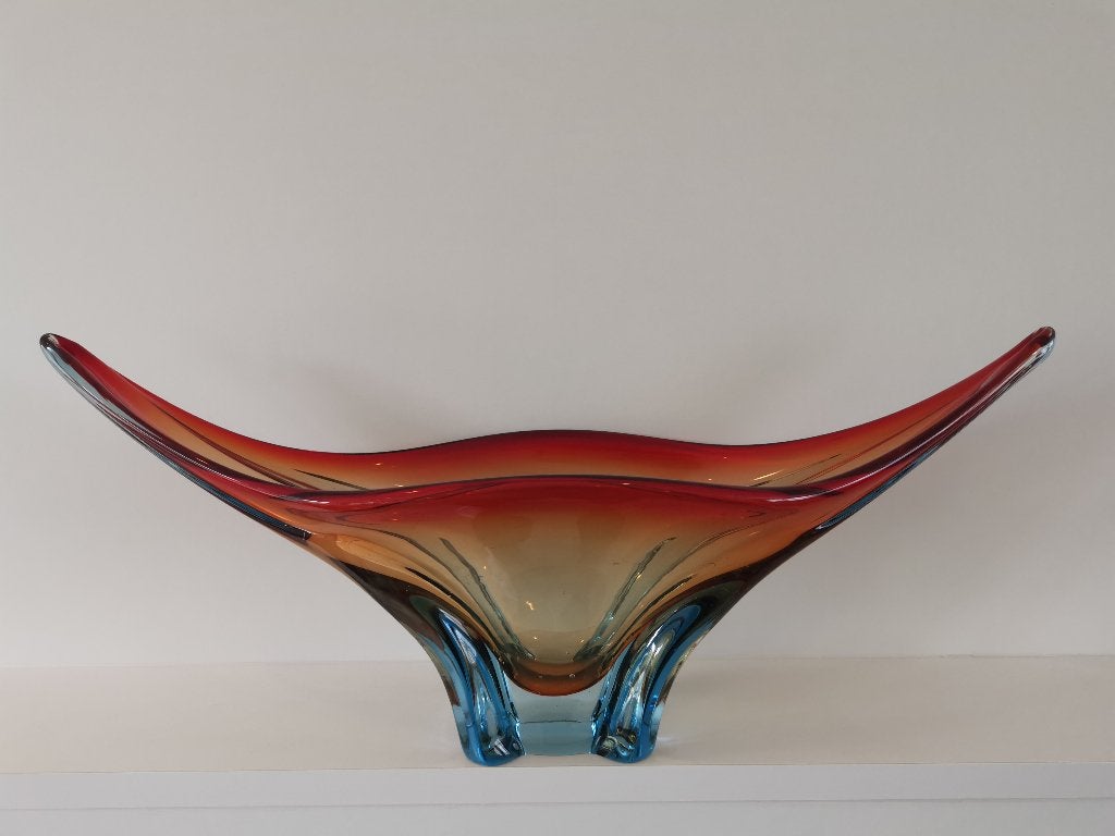 Handgeblazen Murano schaal ( Italie ), Antiek en Kunst, Ophalen