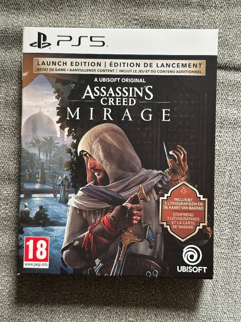 Assassin's Creed Mirage Launch Edition PS5, Consoles de jeu & Jeux vidéo, Jeux | Sony PlayStation 5, Enlèvement, Utilisé
