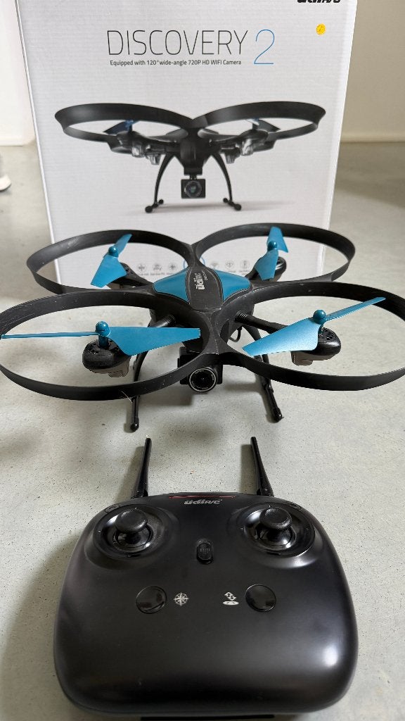 Udi Discovery 2 quadcopter drone, Ophalen, Gebruikt