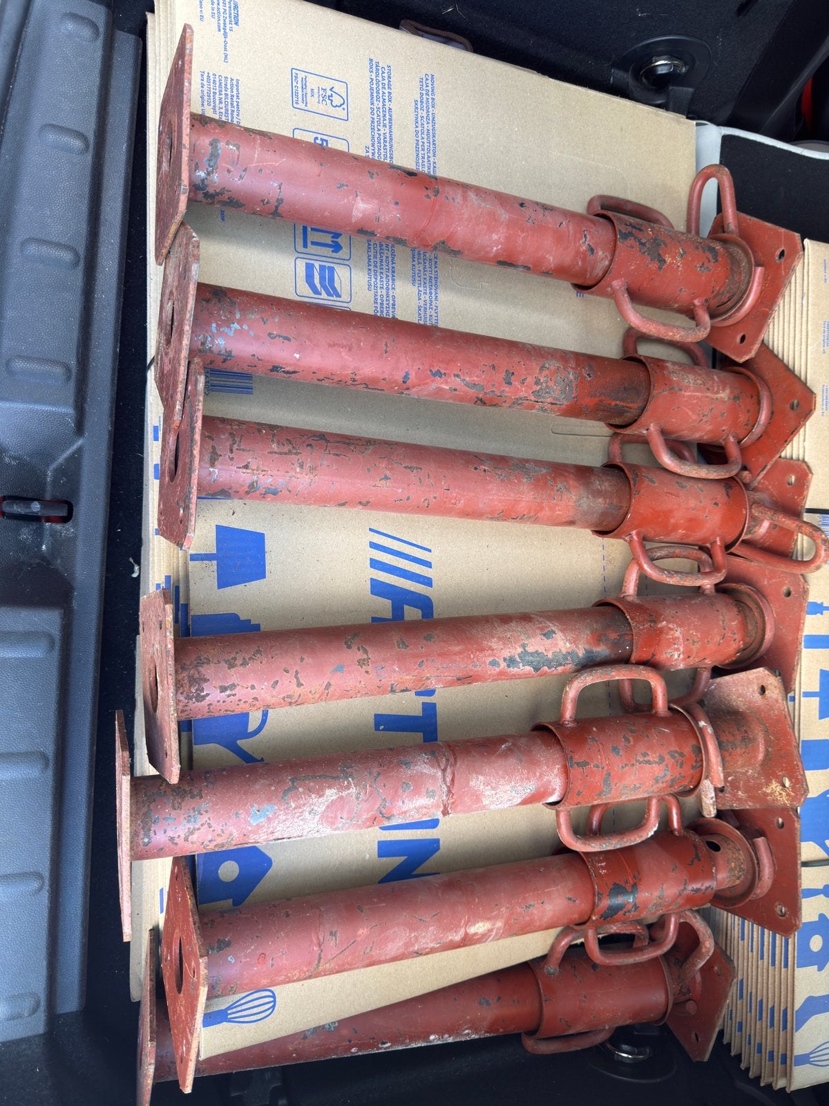 Étançons de maçon réglables – 16 pièces, Bricolage & Construction, Enlèvement, Utilisé