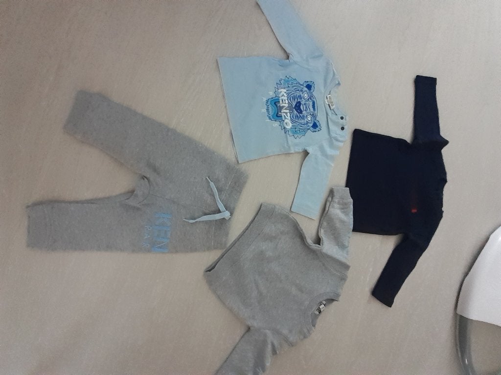 Training Kenzo, T-shirt Kenzo et T-shirt lm Ralph Lauren 9m, Kinderen en Baby's, Babykleding | Maat 68, Ophalen, Kenzo, Jongetje of Meisje