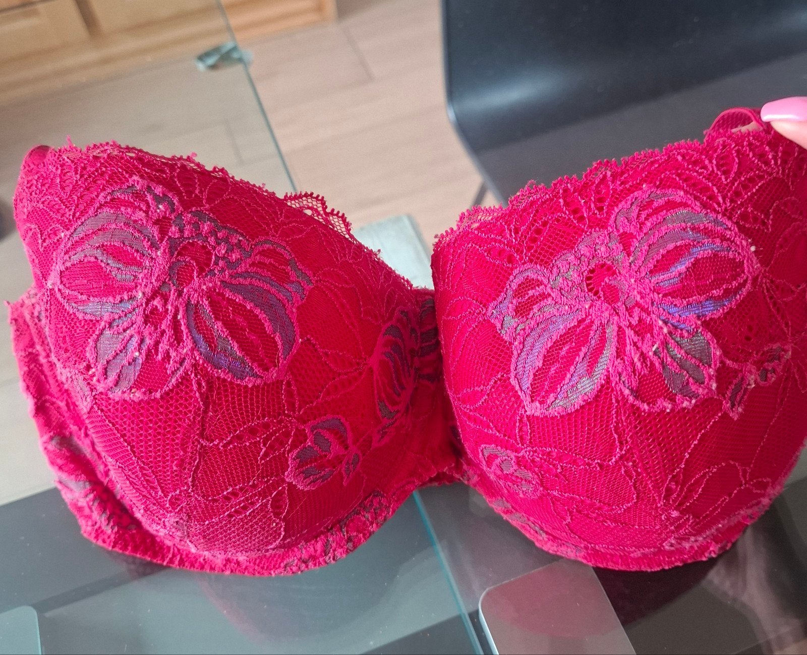 Primadonna FR90F rode bh, Prima Donna, Verzenden, Rood, BH