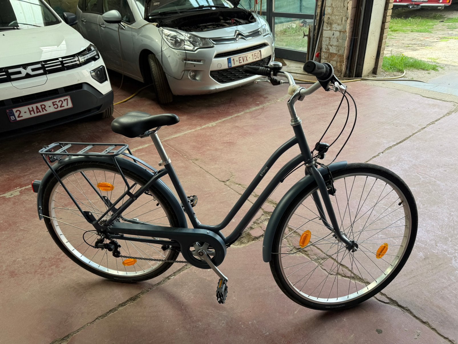 Elops 120 b’twin fiets, Fietsen en Brommers, Velgrem, Versnellingen, Zo goed als nieuw, Ophalen