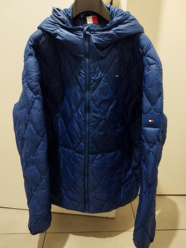 Jas Tommy Hilfiger, Blauw, Tommy Hilfiger, Ophalen of Verzenden, Maat 56/58 (XL)