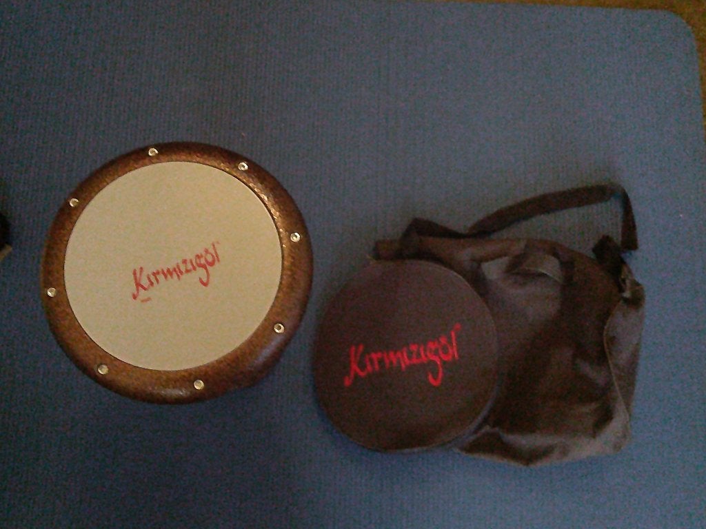 Kırmızıgül Pro Cast Darbuka with Special Skin - 22 cm, Enlèvement, Utilisé