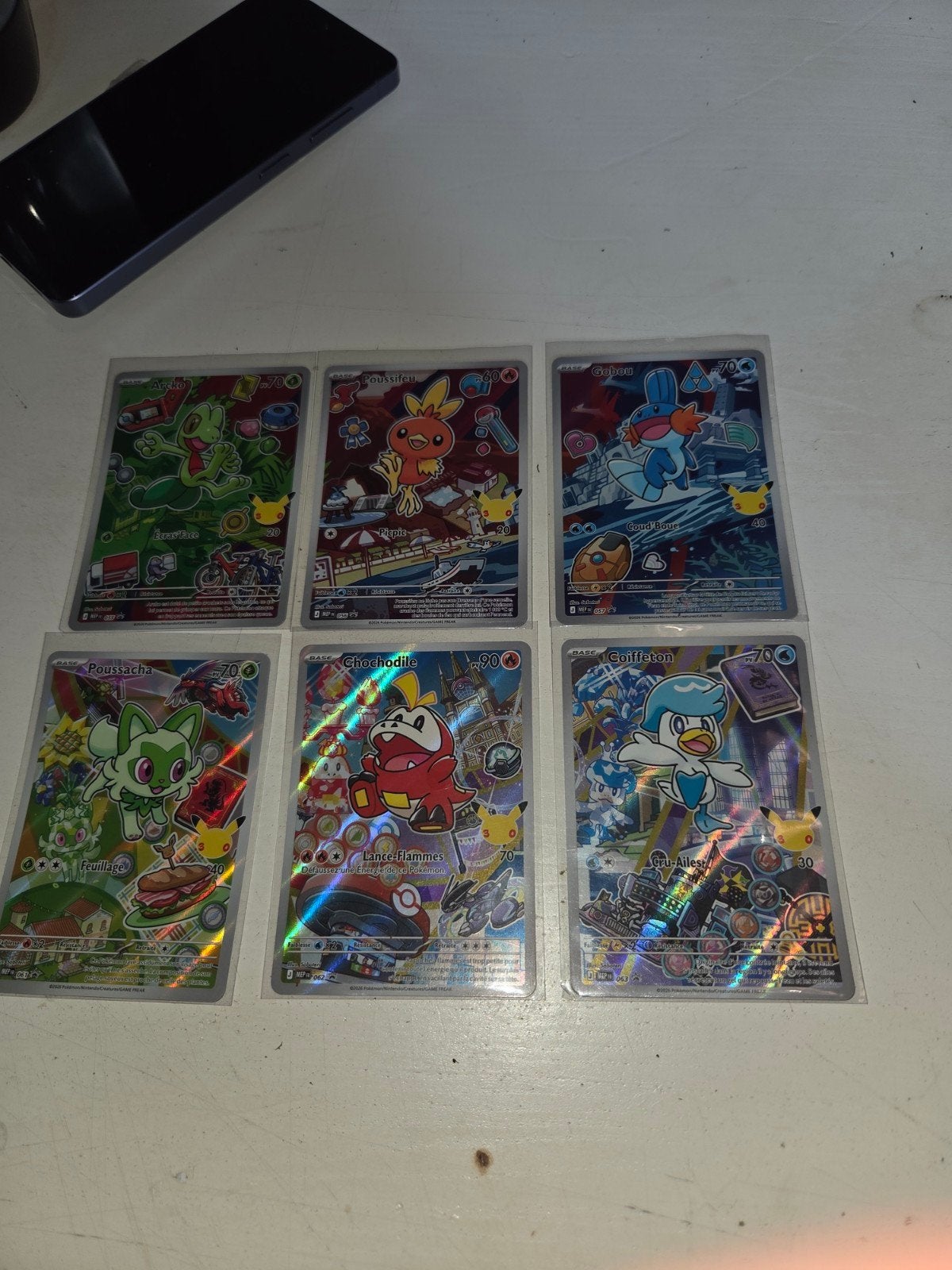 lot carte pokemon partenaire 30 ans, Hobby & Loisirs créatifs, Enlèvement ou Envoi