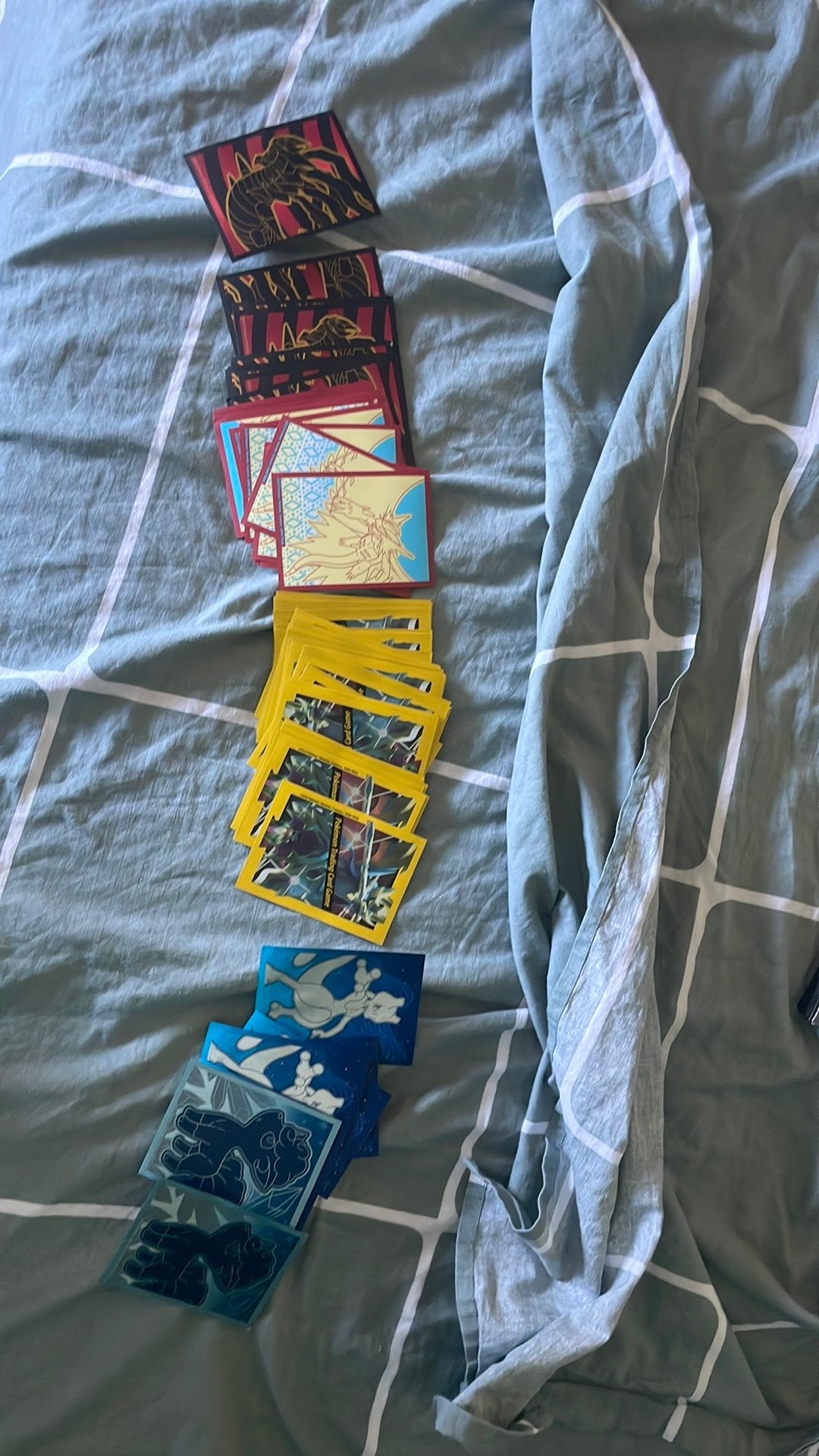 Pokemon sleeves, Ophalen