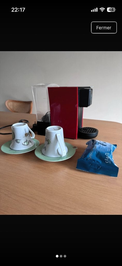 Machine à thé spécial T plus duo tasses et filtre neuve, Ophalen, Afneembaar waterreservoir, Gebruikt, Overige modellen