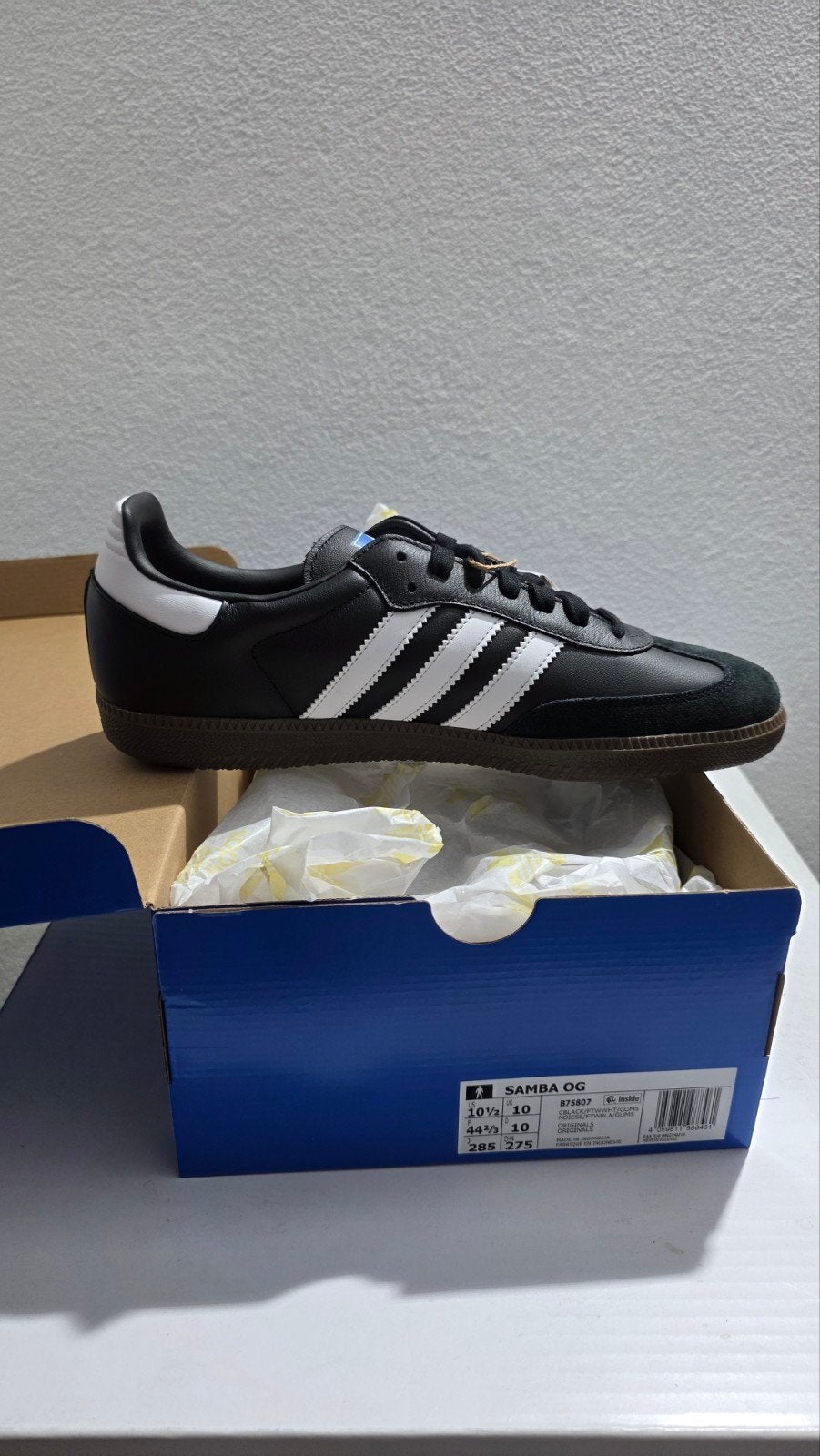 adidas samba og, Enlèvement