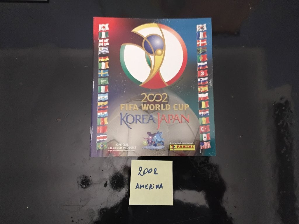 Album Panini, Coupe du monde 2002, Corée, Japon, Enlèvement, Comme neuf