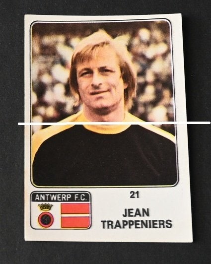 Panini Football 73 - 74 / Antwerp FC - J. Trappeniers, Verzamelen, Verzenden, Zo goed als nieuw, Poster, Plaatje of Sticker