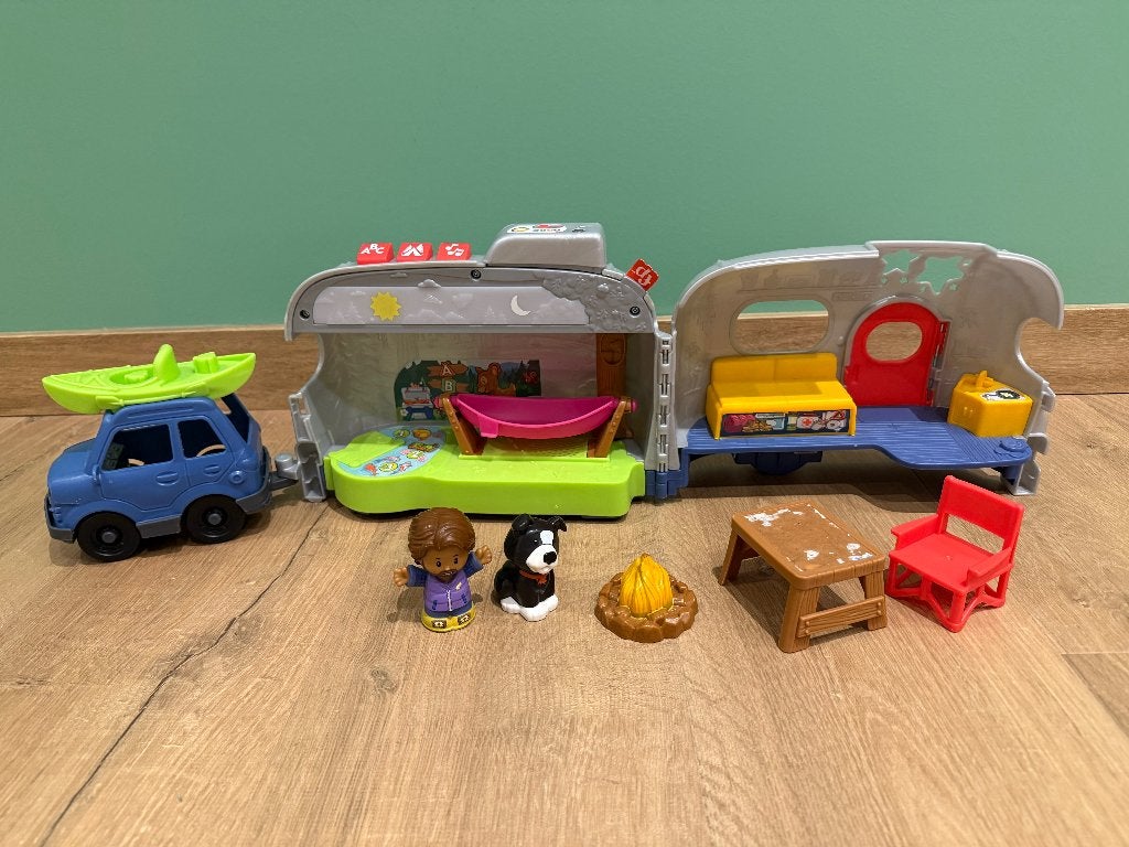 Fisher Price caravan, Ophalen, Gebruikt, 2 tot 4 jaar