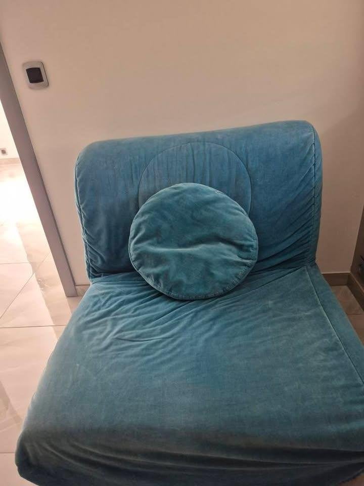 fauteuil lit, Enlèvement, Comme neuf, Bois, 75 à 100 cm