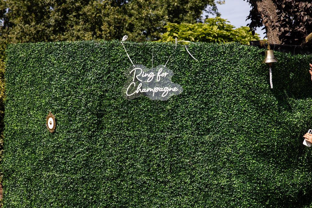 Champagne muur, Tuin en Terras, Gras en Kunstgras, Ophalen, Gebruikt, Kunstgras