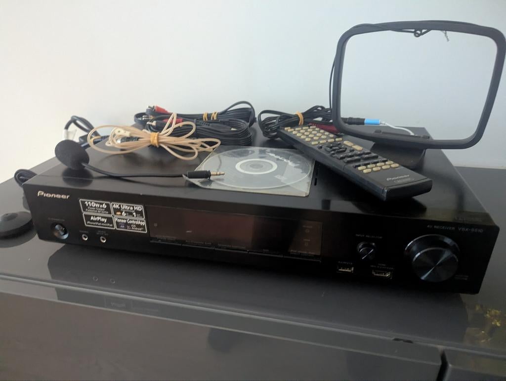 Pioneer VSX-S510 — Slanke thuisbioscoopversterker, Audio, Tv en Foto, Tuners, Ophalen of Verzenden