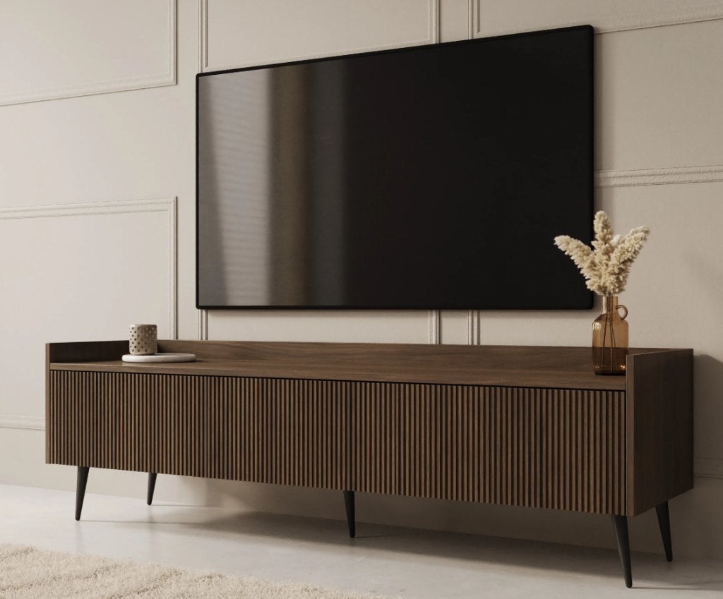 tv-kast, Huis en Inrichting, Kasten |Televisiemeubels, 100 tot 150 cm, Eikenhout, Ophalen of Verzenden, Zo goed als nieuw