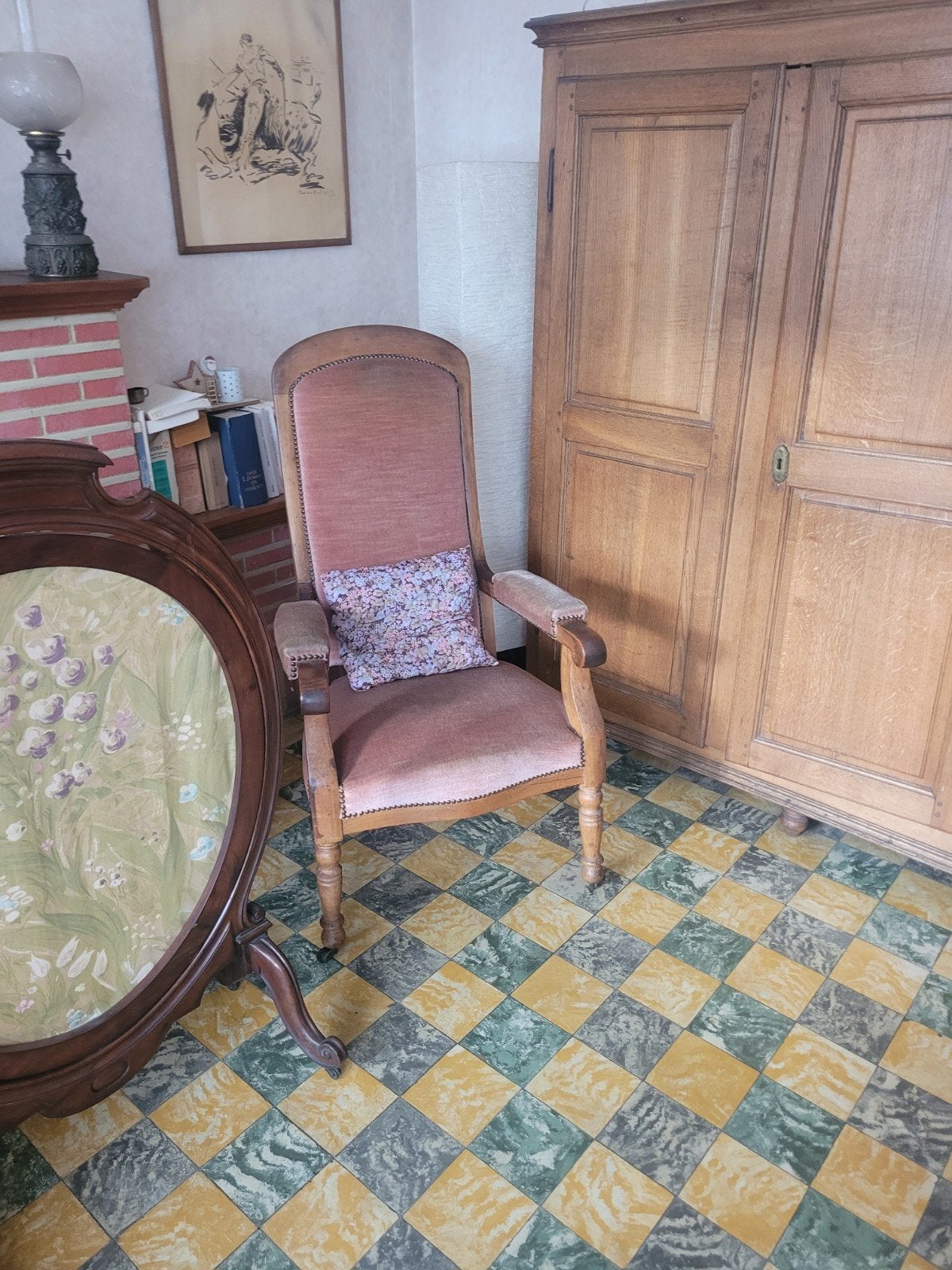 fauteuil Voltaire, Enlèvement