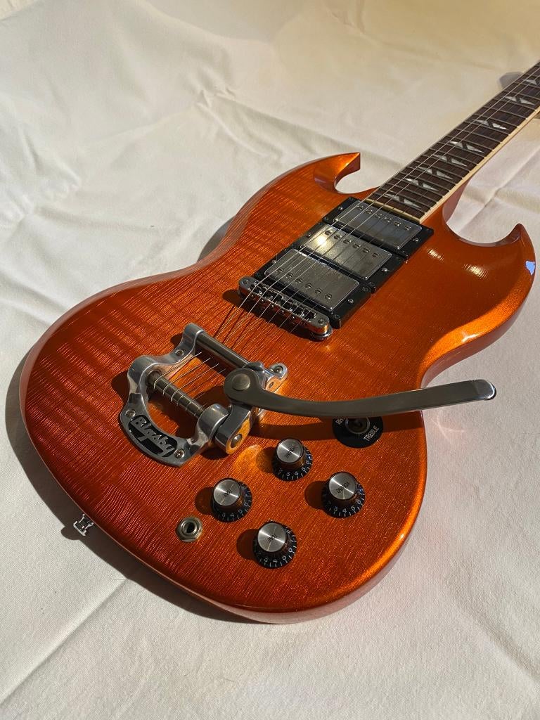 Gibson SG Deluxe 2013 (USA) (Limited Run) – Bigsby, Muziek en Instrumenten, Ophalen, Gebruikt, Solid body, Gibson