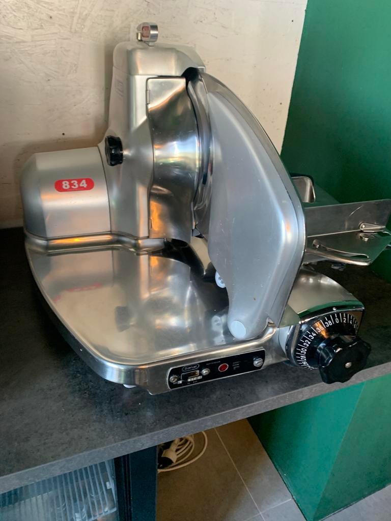 Berkel 834 snijmachine, Trancheuse, Enlèvement