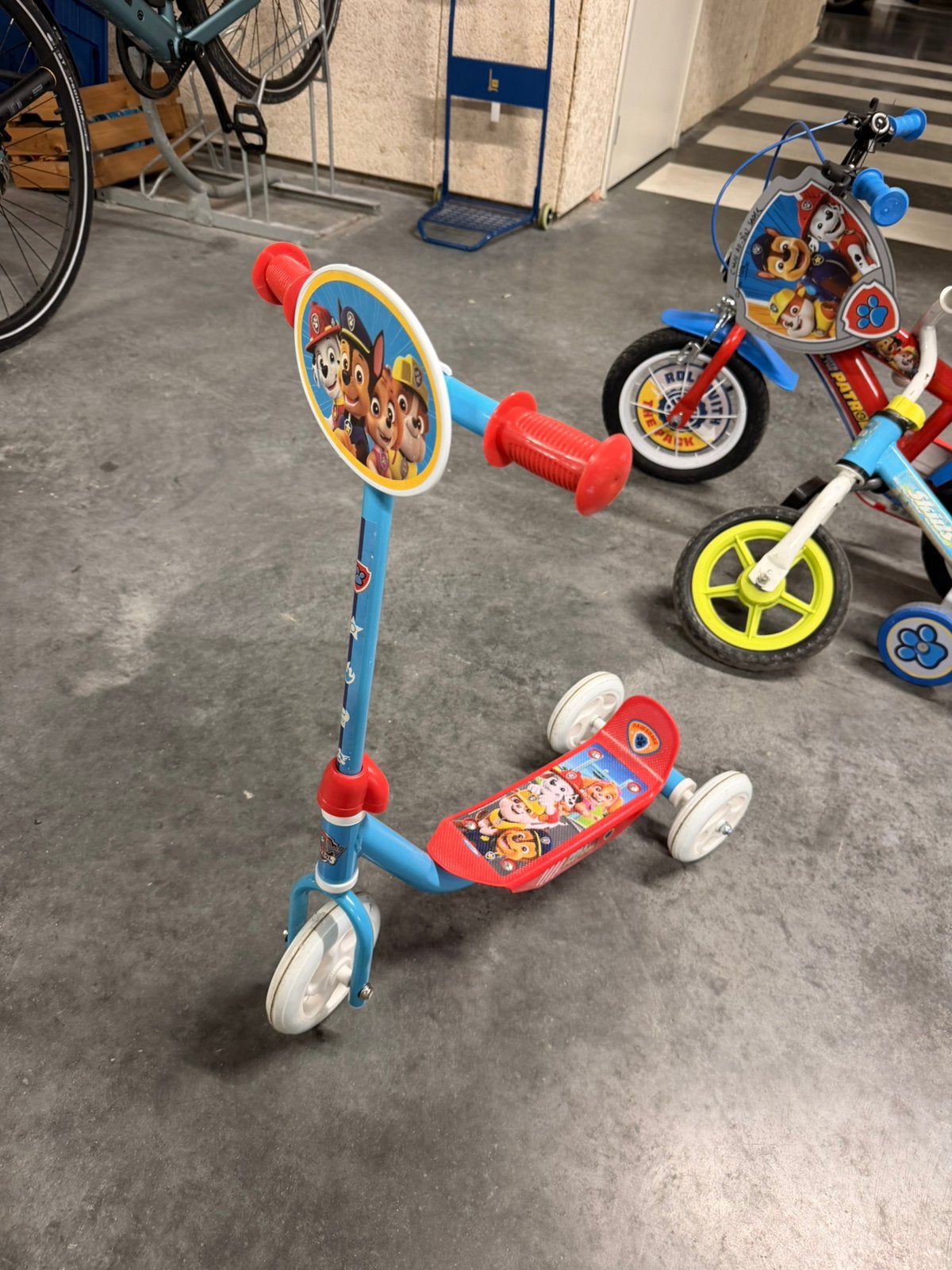 Trotinette patpatrouille, Enlèvement, Utilisé