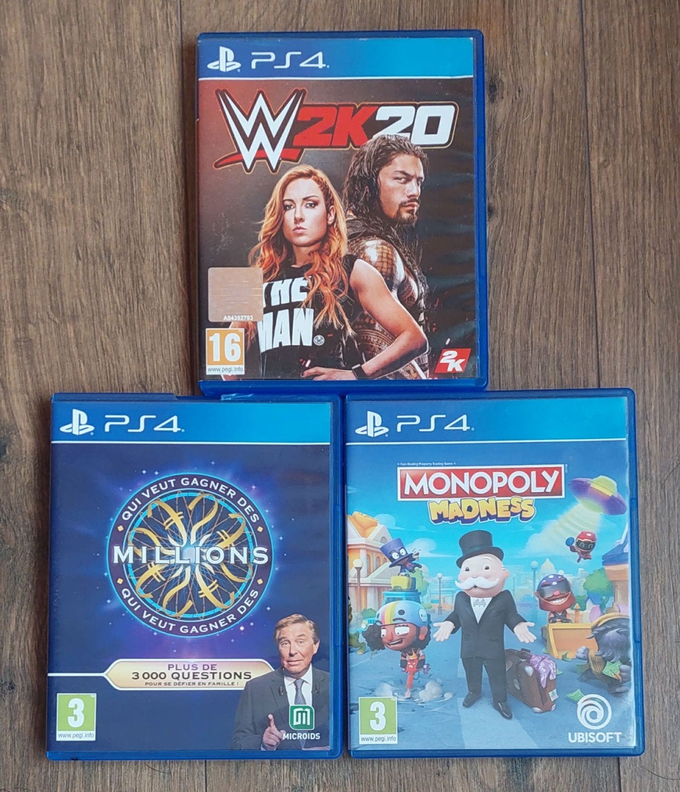Lot de 3 jeux ps4, Consoles de jeu & Jeux vidéo, Enlèvement