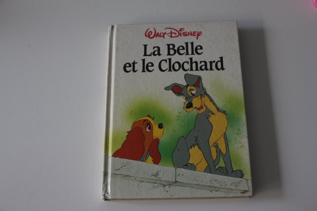 Livre La Belle et le Clochard, Enlèvement, Utilisé, Disney