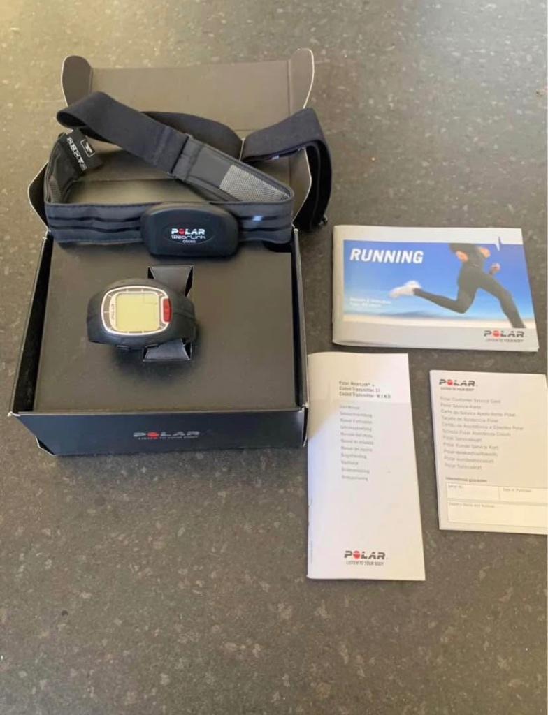 Montre Polar Rs100, Sports & Fitness, Cardiofréquencemètres, Neuf, Polar, Enlèvement