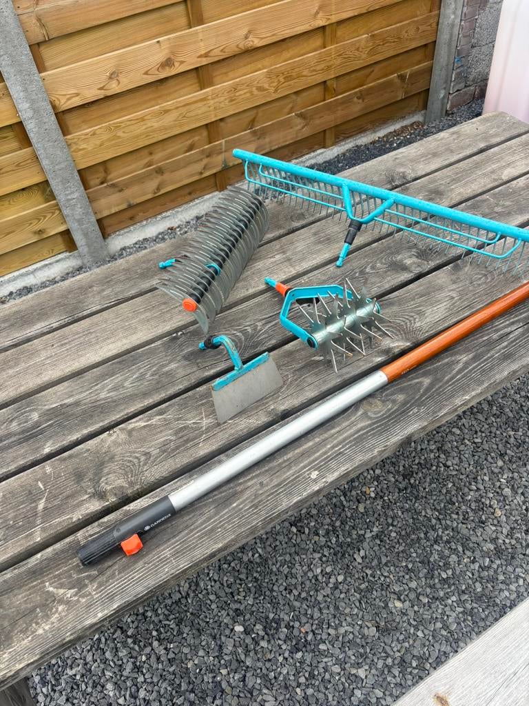 Gardena multi hark, Tuin en Terras, Hand-tuingereedschap, Ophalen, Zo goed als nieuw, Hark