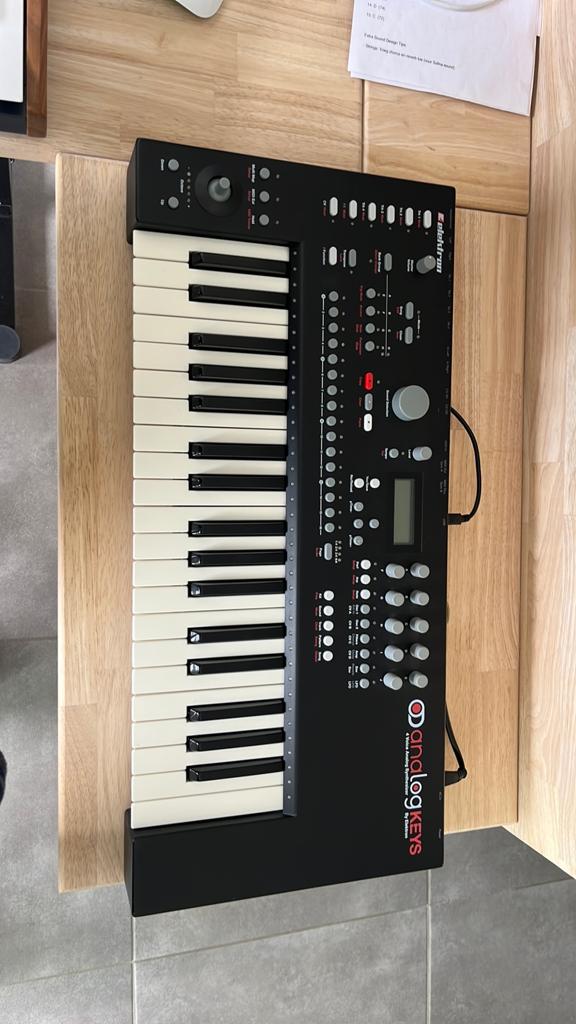 Elektron Analog Keys, Musique & Instruments, Synthétiseurs, Utilisé, Autres nombres, Autres marques, Avec connexion MIDI, Enlèvement