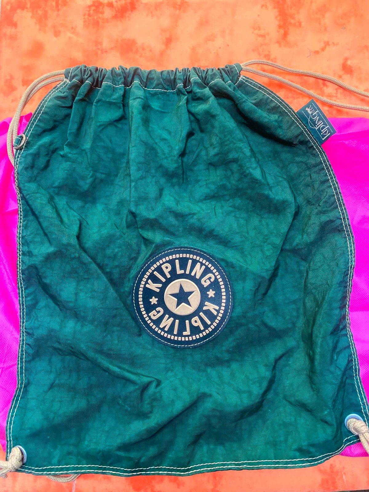 Sac kipling, Enlèvement, Comme neuf, Vert