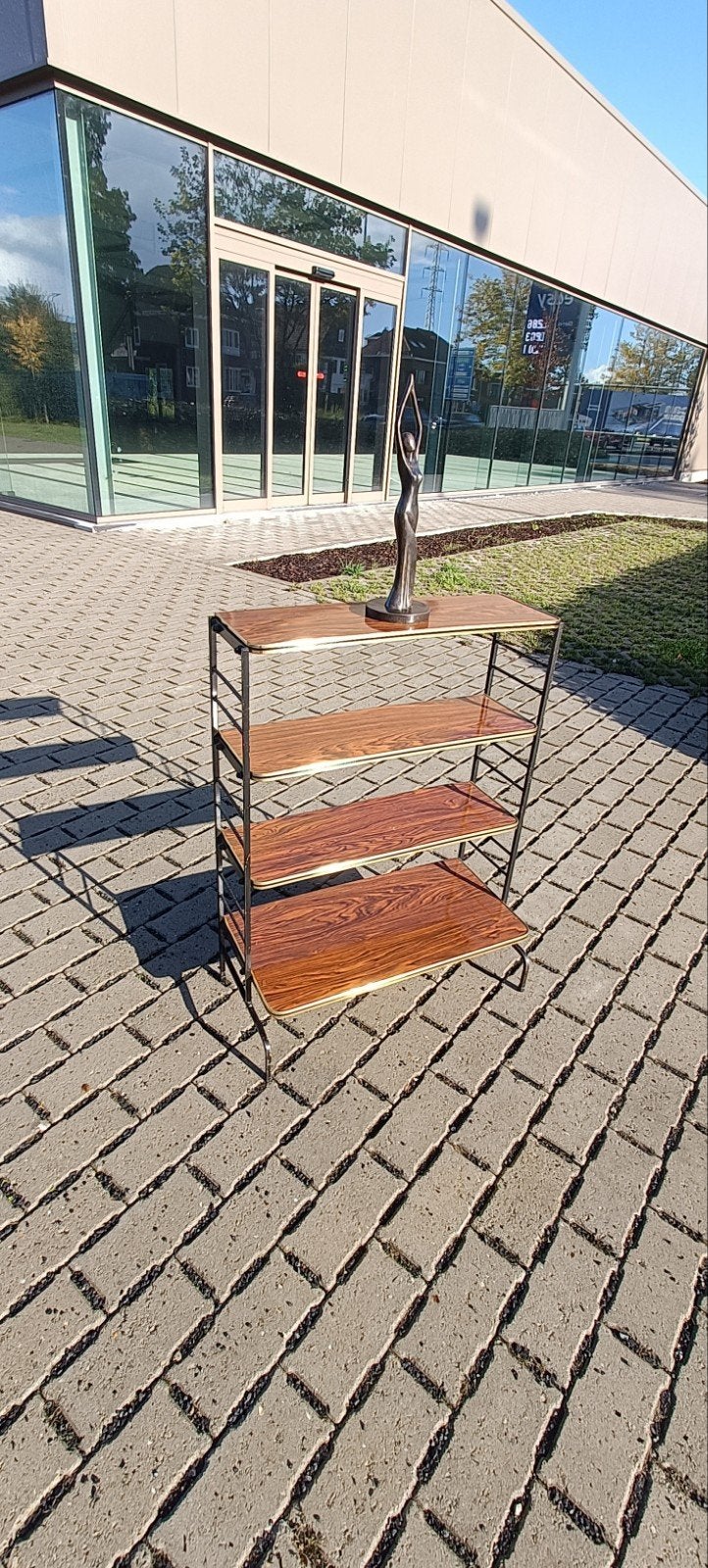Vintage etagere / boekenrekken jaren 50, Ophalen