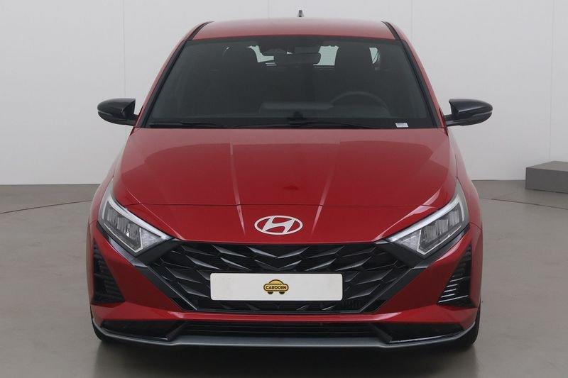 Hyundai i20 1.0 T-GDI twist plus 90, Autos, Rouge, Achat, Capteur de lumière, Noir