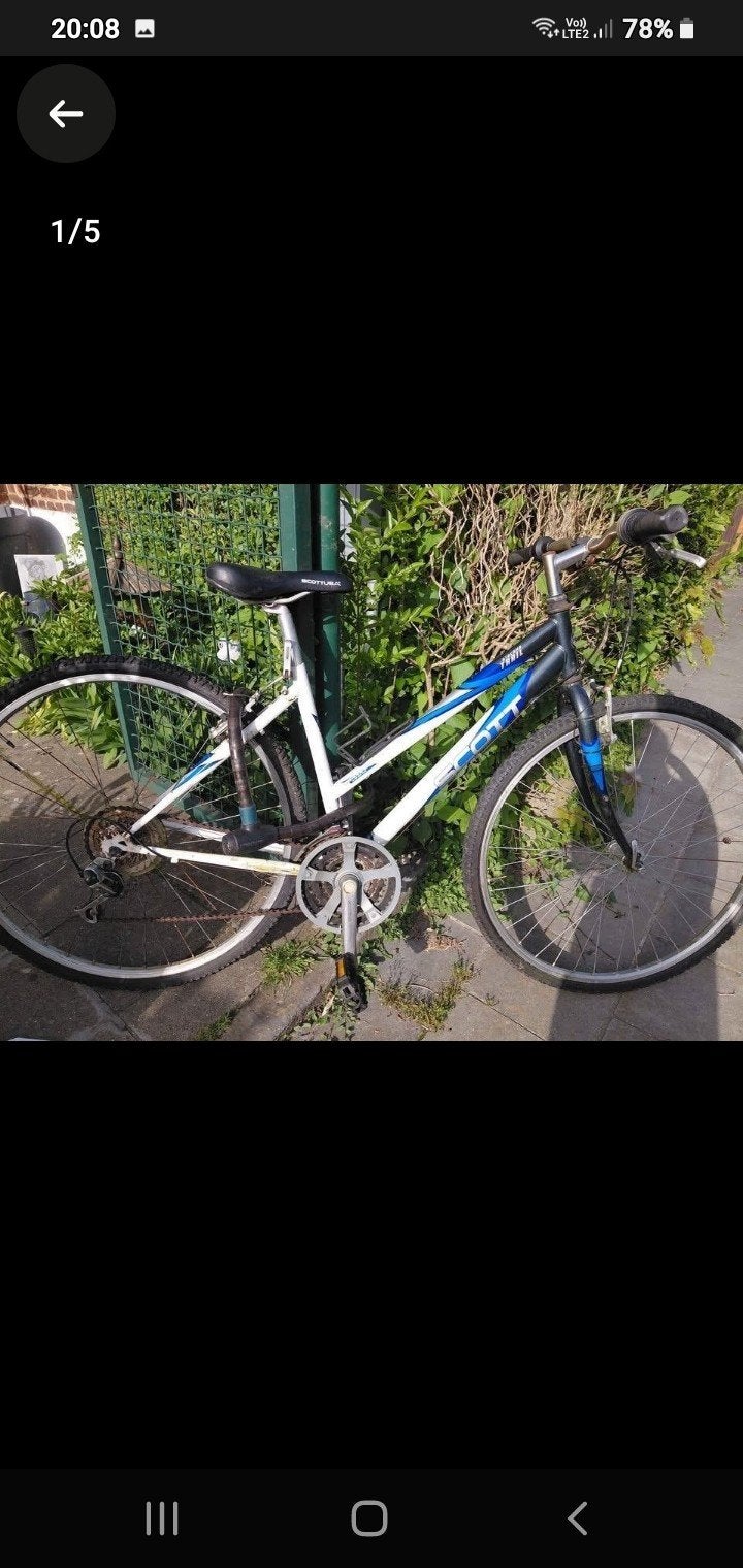 un vtt mixtes, Enlèvement