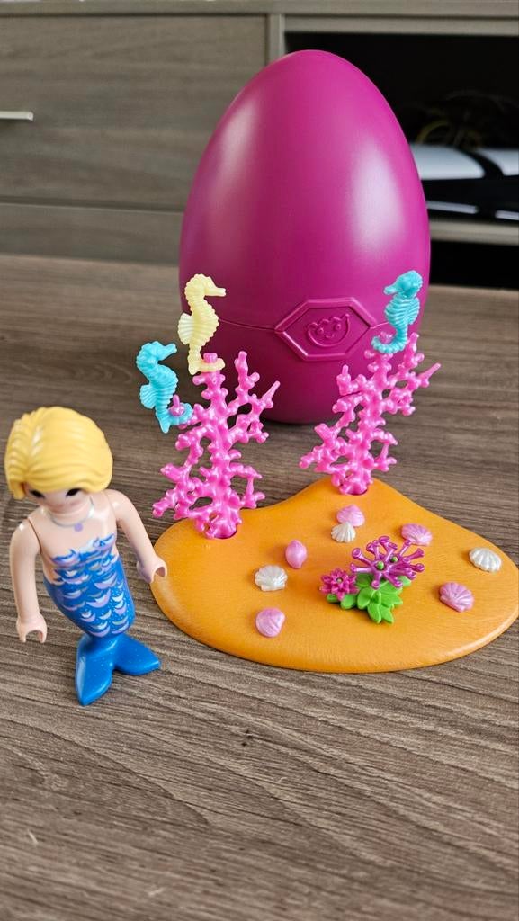 Playmobil zeemeermin, Ophalen