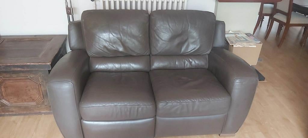 Fauteuil biplace pliable Natuzzi., Enlèvement