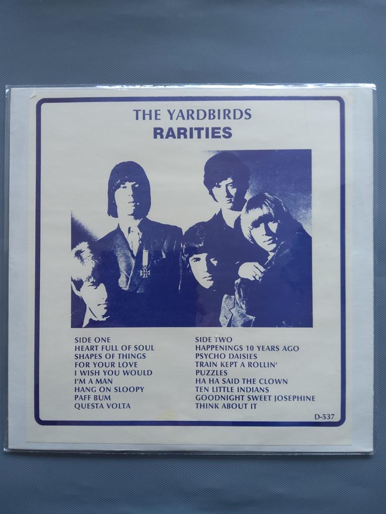 THE YARDBIRDS   RARITIES, Cd's en Dvd's, Ophalen of Verzenden